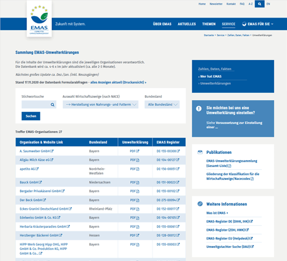 Imken EMAS- geprüftes Umweltmanagement: Imken Leibrock | Webentwicklung ...